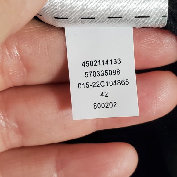 Chicos Sweater Womens 3 US XL Black Asymmetrical Stretch Minimalist Capsule - Picture 7 of 12